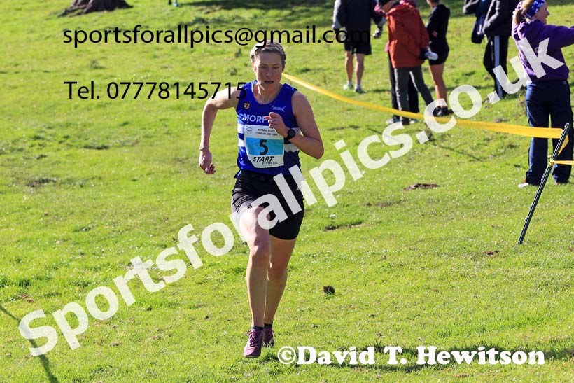 Senior and Masters Women, 2022 NECAA Cross Country Relays, Thornley Hall Farm, Peterlee, County Durham, October 15th. Photo: David T. Hewitson/Sports for All Pics